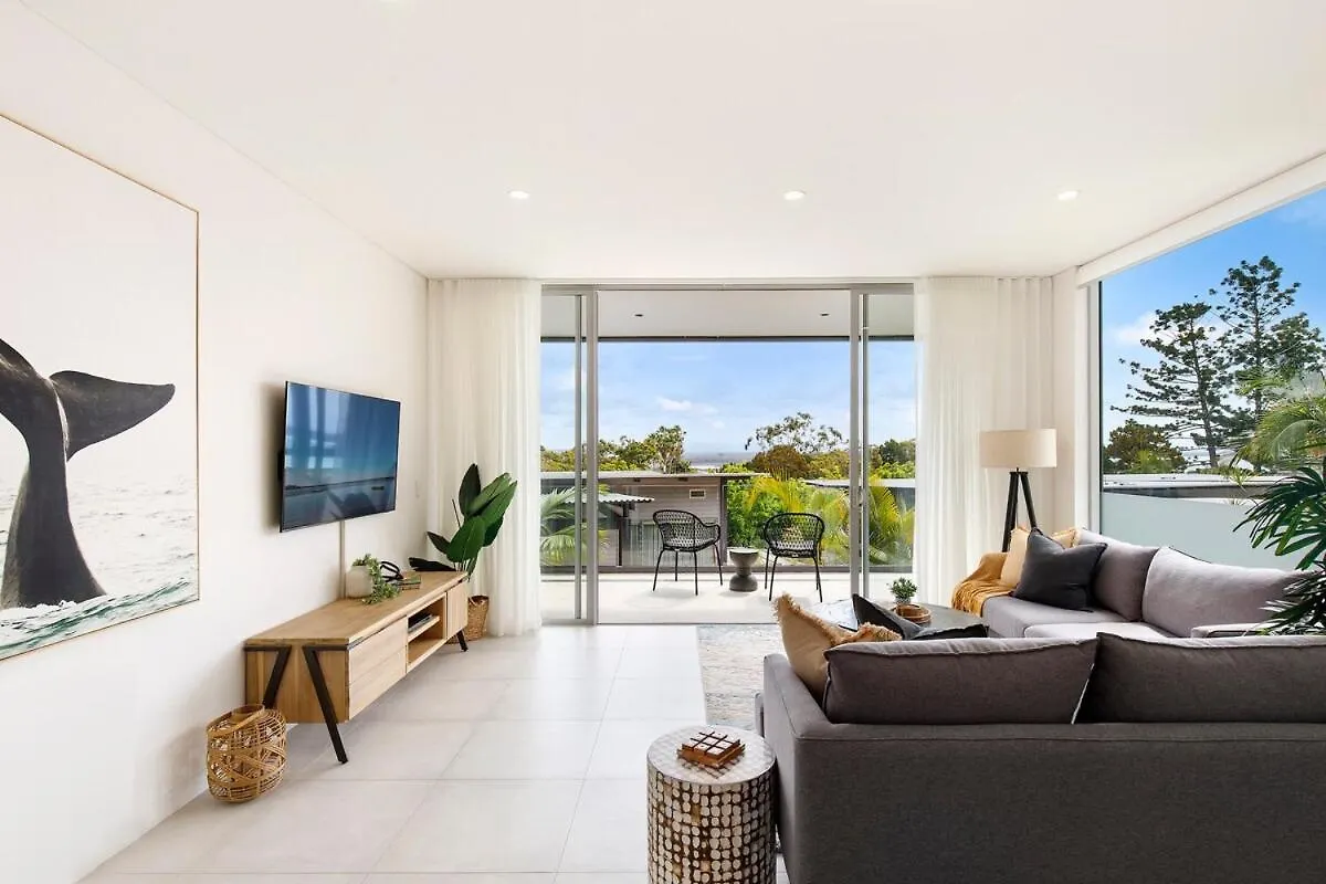 Apartament Stylish Pad, Ocean Views, Walk To Hastings Street Noosa